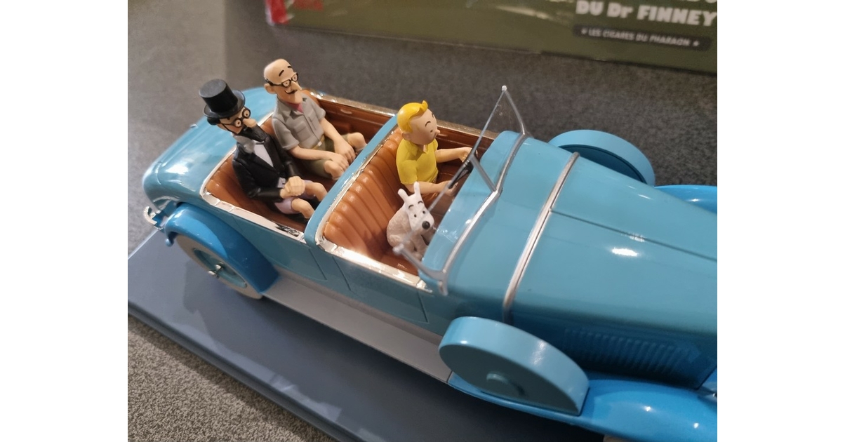 Voiture tintin la torpédo du Dr finney - Collection