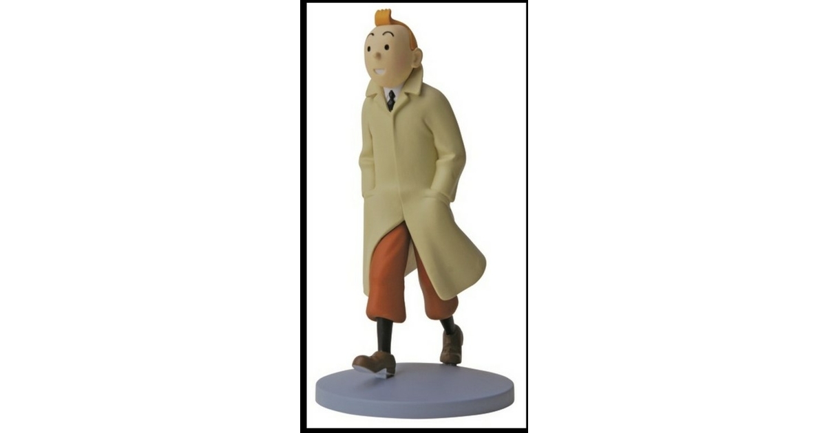 Figurine Tintin Trench coat - Le Crabe aux Pinces d'Or - Collection