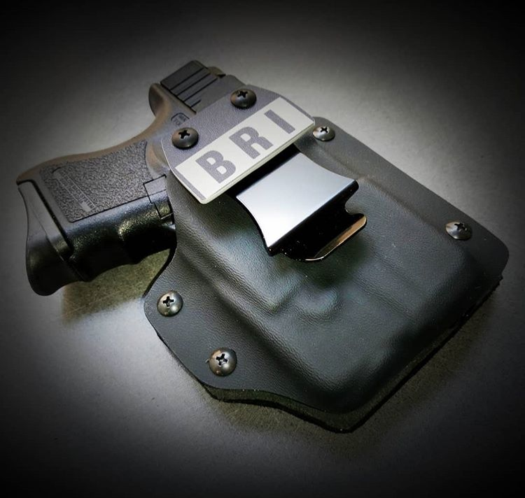 holster confort lampe tlr-6 glock 26 bri inside iwb cuir kydex etfr france