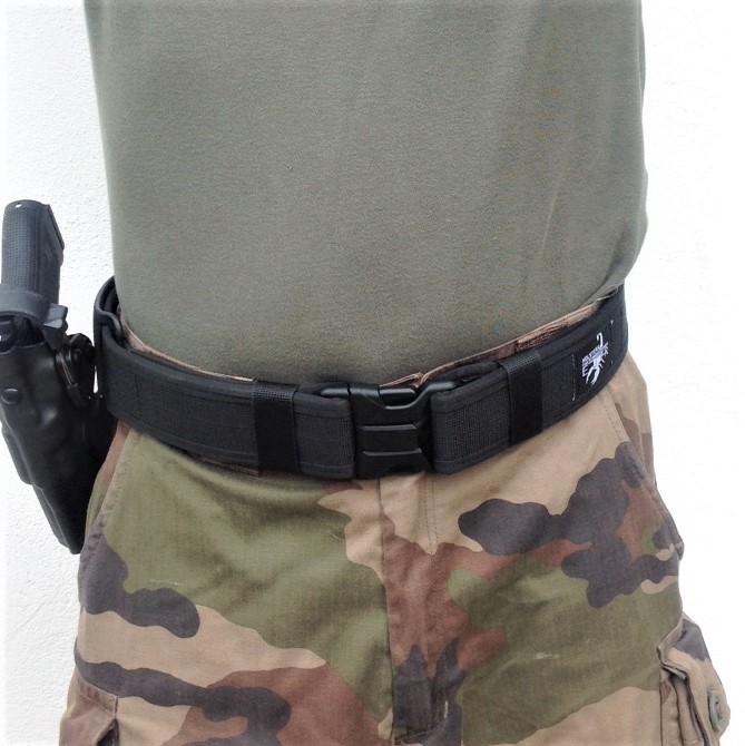 ceinture intervention police gendarmerie molle france etfr holster 50mm 3
