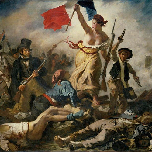 la liberté guidant le peuple