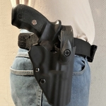 holster pro revolver manurhin mr 88 73 etfr kydex safariland france police municipale gendarmerie police