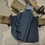 holster ceinture etfr tactical recover 1911 colt 45 acp kydex france pancake