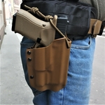 holster wifot etfr kydex coyote glock 19 olight Pl-2 valkyrie france ceinture combat molle