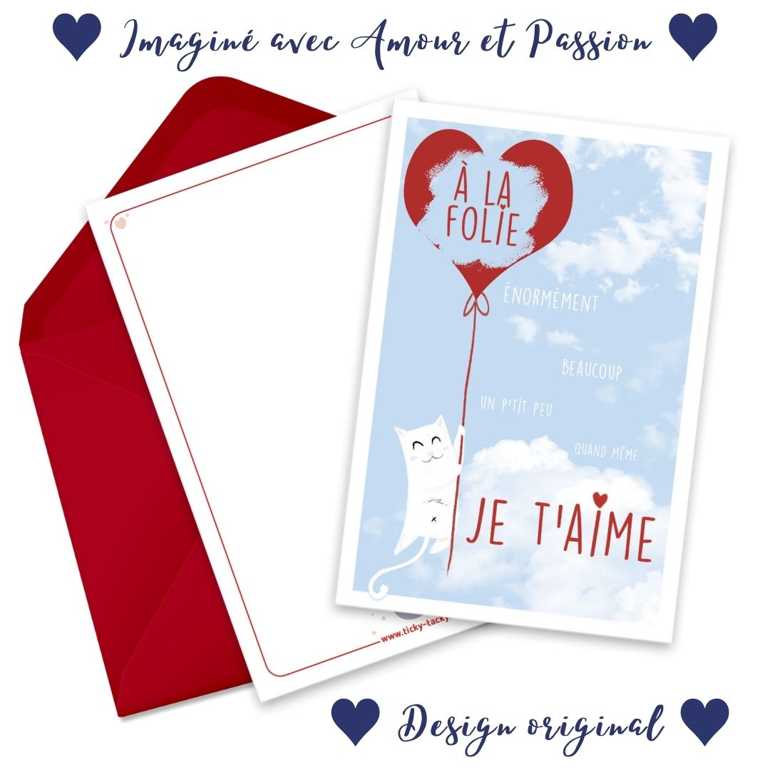 Carte à gratter personnalisée pour la saint valentin - Mes Petits