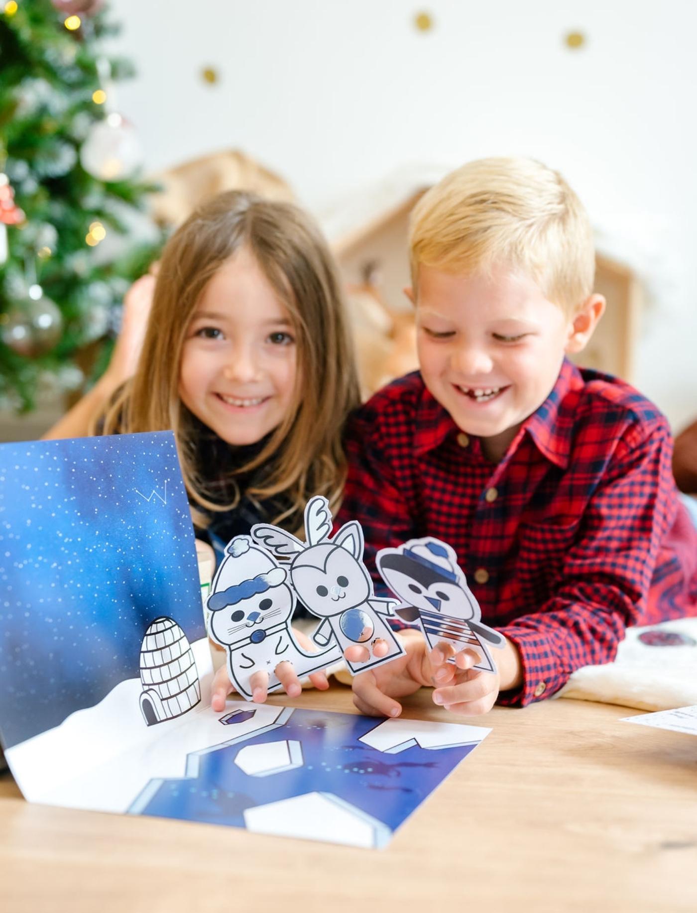 Kit de loisirs créatifs pour enfants - création de marionnettes