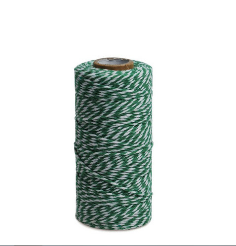 Rouleau - 90m de baker twine épaisse vert foncé