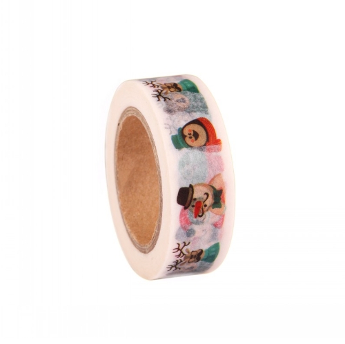 washi tape noel rouge vert