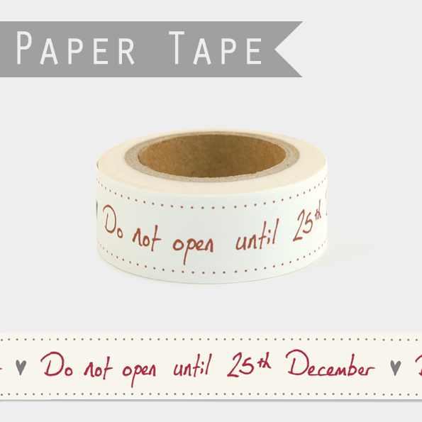 washi tape noel