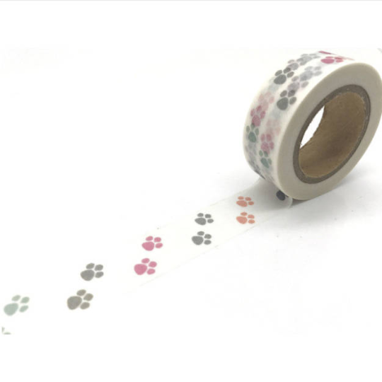 masking tape pattes de chien