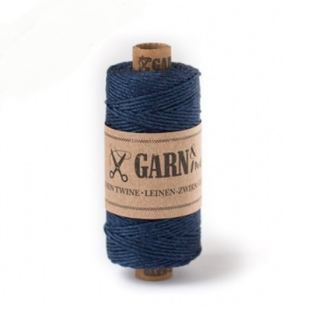 baker twine lin bleu marine