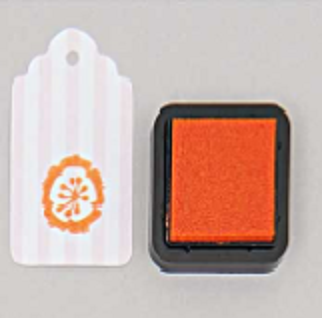 DIY - Petit encreur orange pour tampon