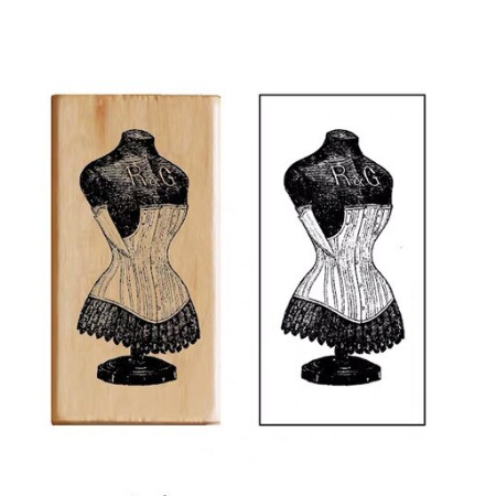 tampon corset vintage