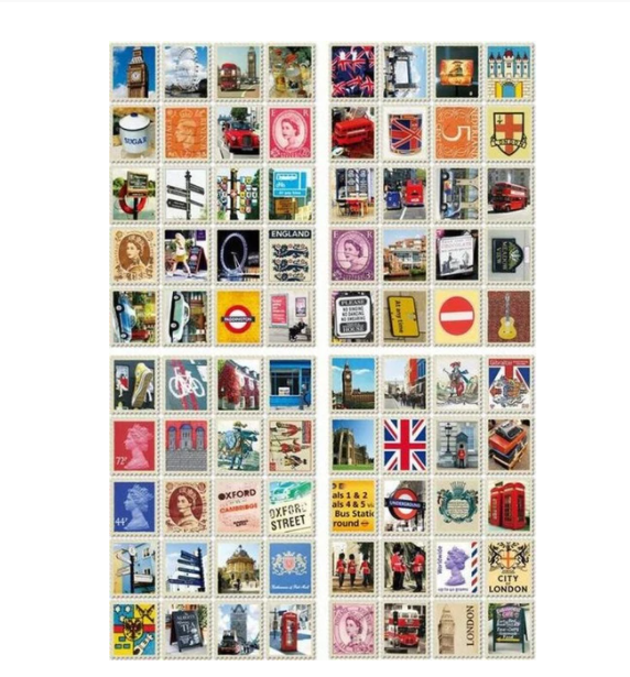 FAUX TIMBRES courrier ANGLETERRE