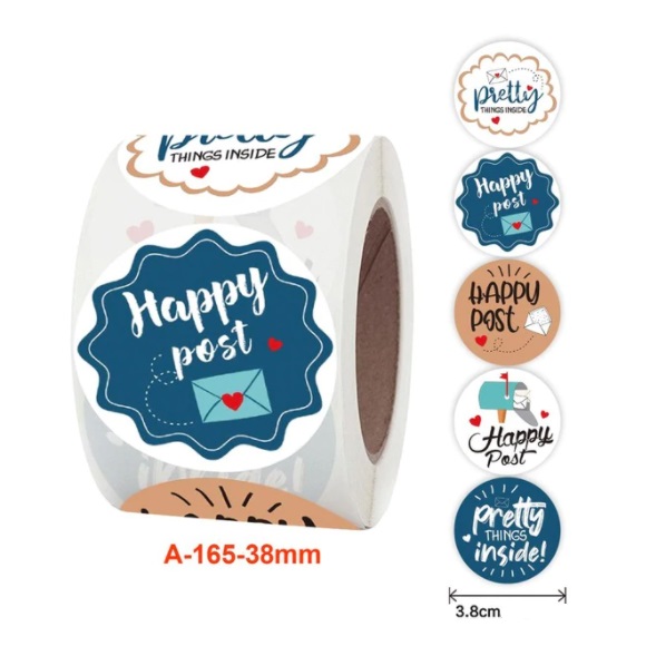 autocollant pour happy mail