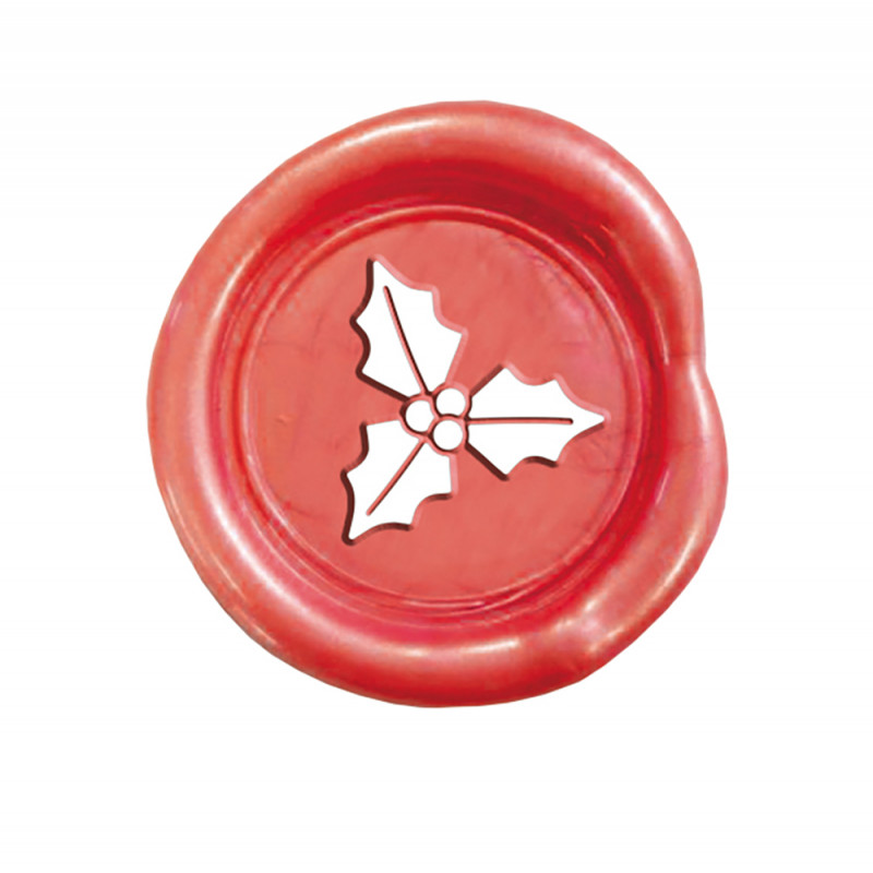 cire pistolet rouge nacré