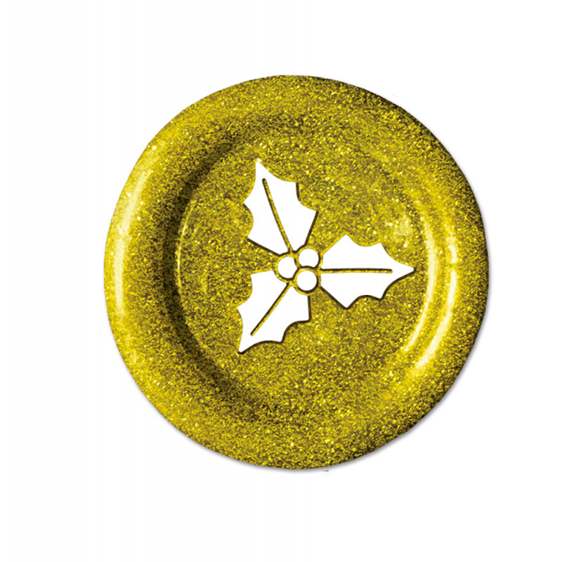 cire or doré paillettes