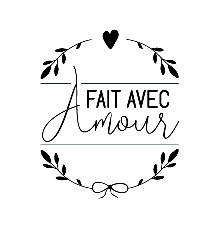 tampon fait avec amour