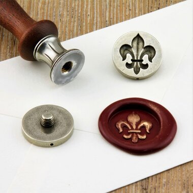 EXCEART Cachet de Cire à Cacheter Rétro Poignée en Sceau Vintage pour Invitations Cartes et Décorations Taille 2,5 X 9 CM pour Scrapbooking et Artisanat