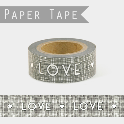 "Love" - Masking tape 10m