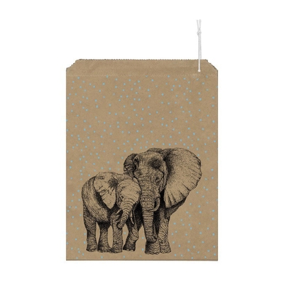 "Elephant" - 10 grands sachets kraft