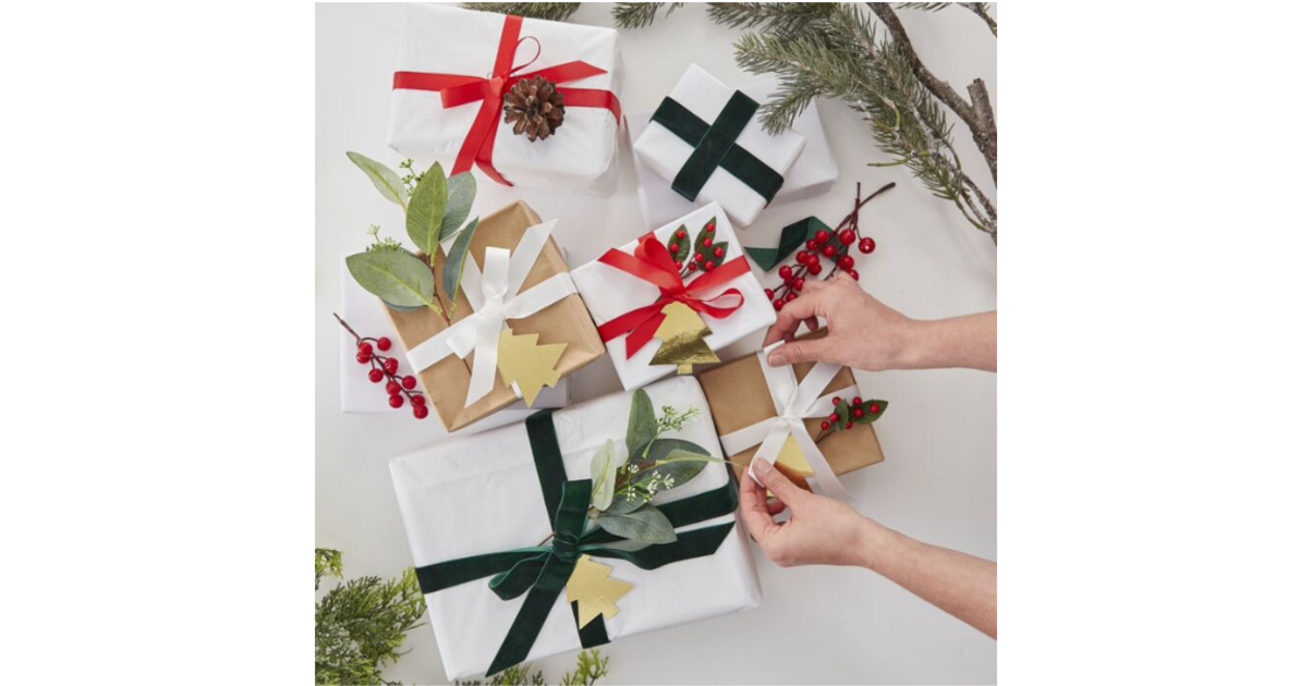 Lot De 6 Nœuds à Tirer Ruzister - Pour Emballage Cadeaux Et Décoration événementielle