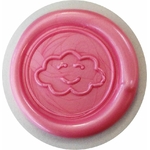 sceau de cire avec un nuage