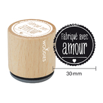 tampon fabriqué avec amour