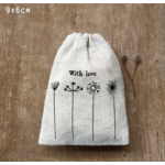Joli petit sac coton with love