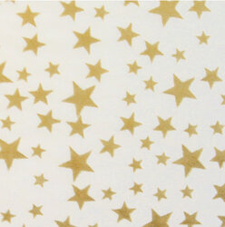 Lot De 4 Grandes Feuilles De Papier De Soie Métallisé Doré Luxe - 70x50cm - NEUF
