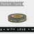 masking tape with love