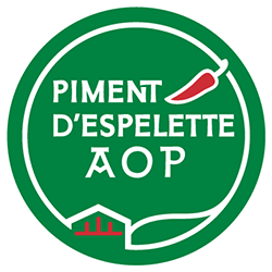 logotype du piment d espelette aop