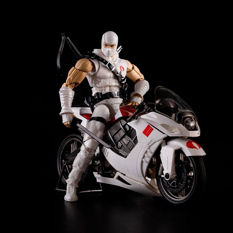 FLAME TOYS GI JOE FIGURINE FURAI MODEL PLASTIC MODEL KIT ARASHIKAGE CYCLE 15 CM SCIFI VIDEO