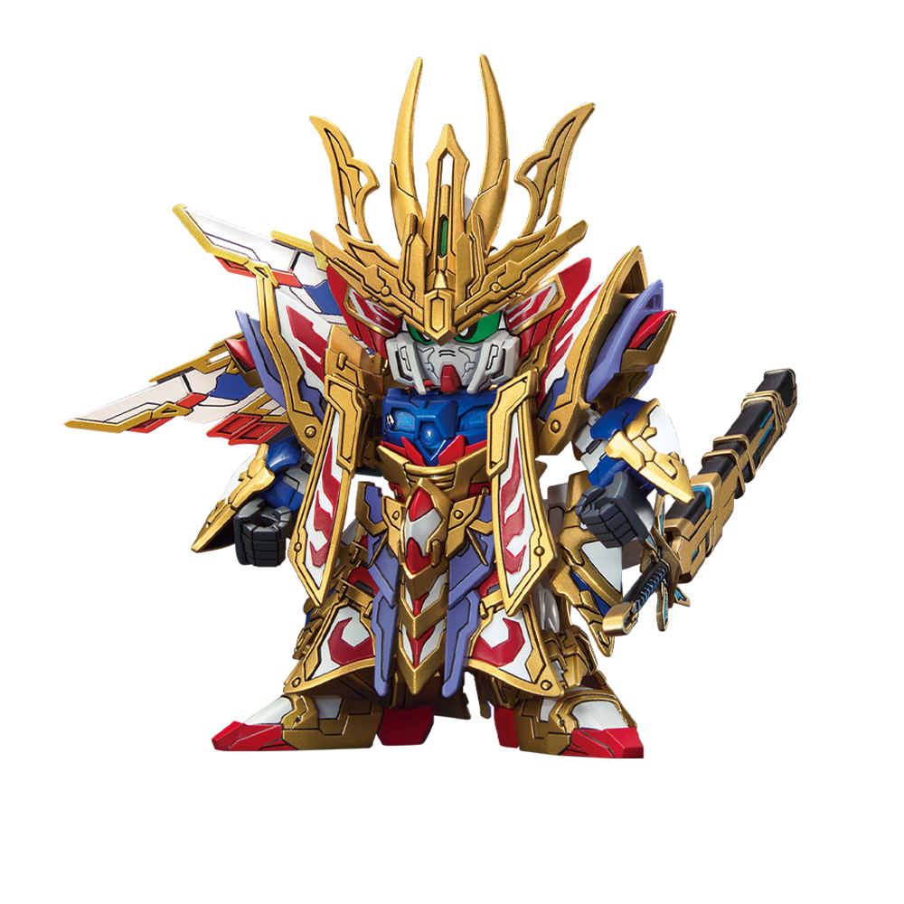 BANDAI GUNPLA SDW Heroes Cao Cao Wing Gundam Isei Style 08 b fond blanc