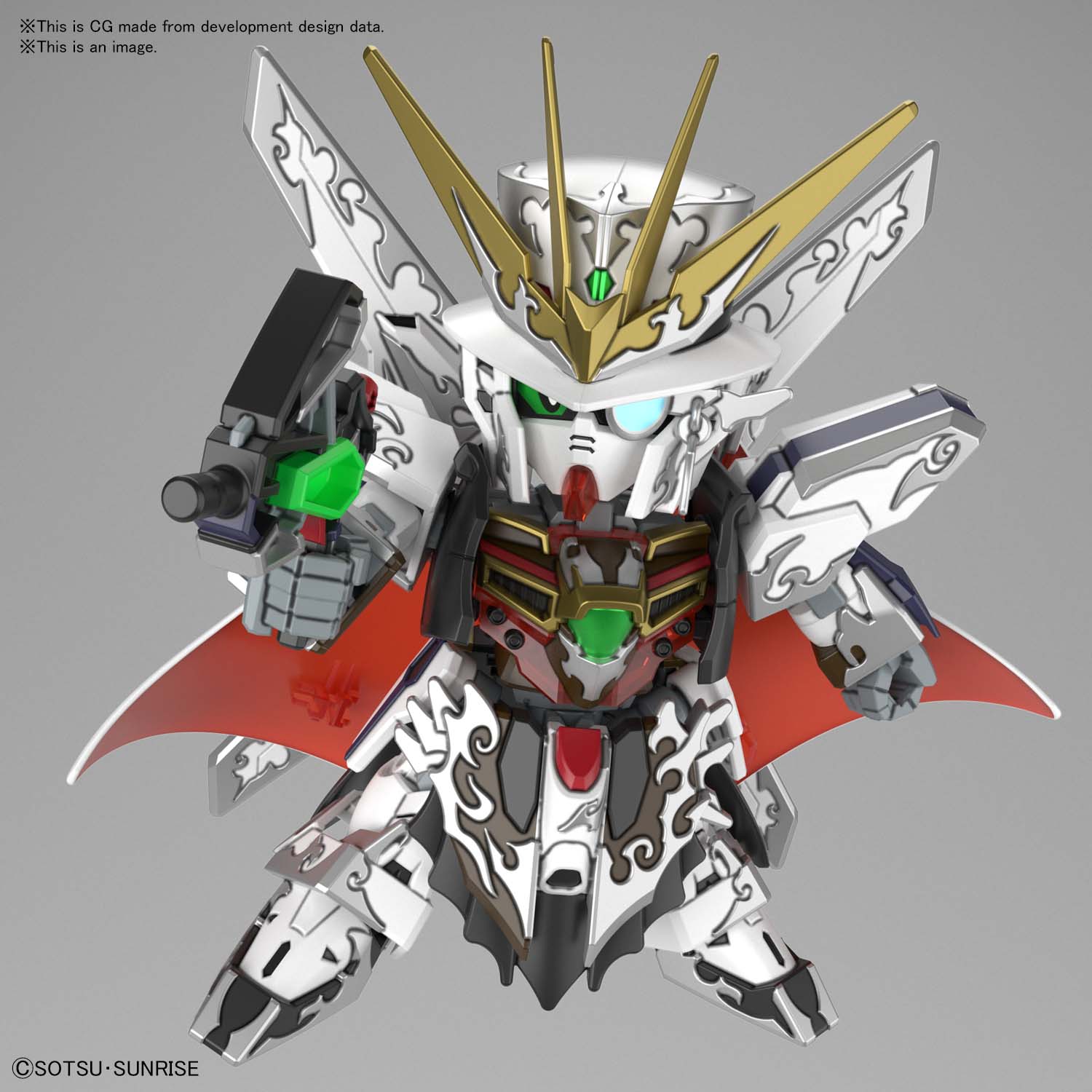 BANDAI GUNPLA SDW Heroes Arsene Gundam X 10 e vue complementaire