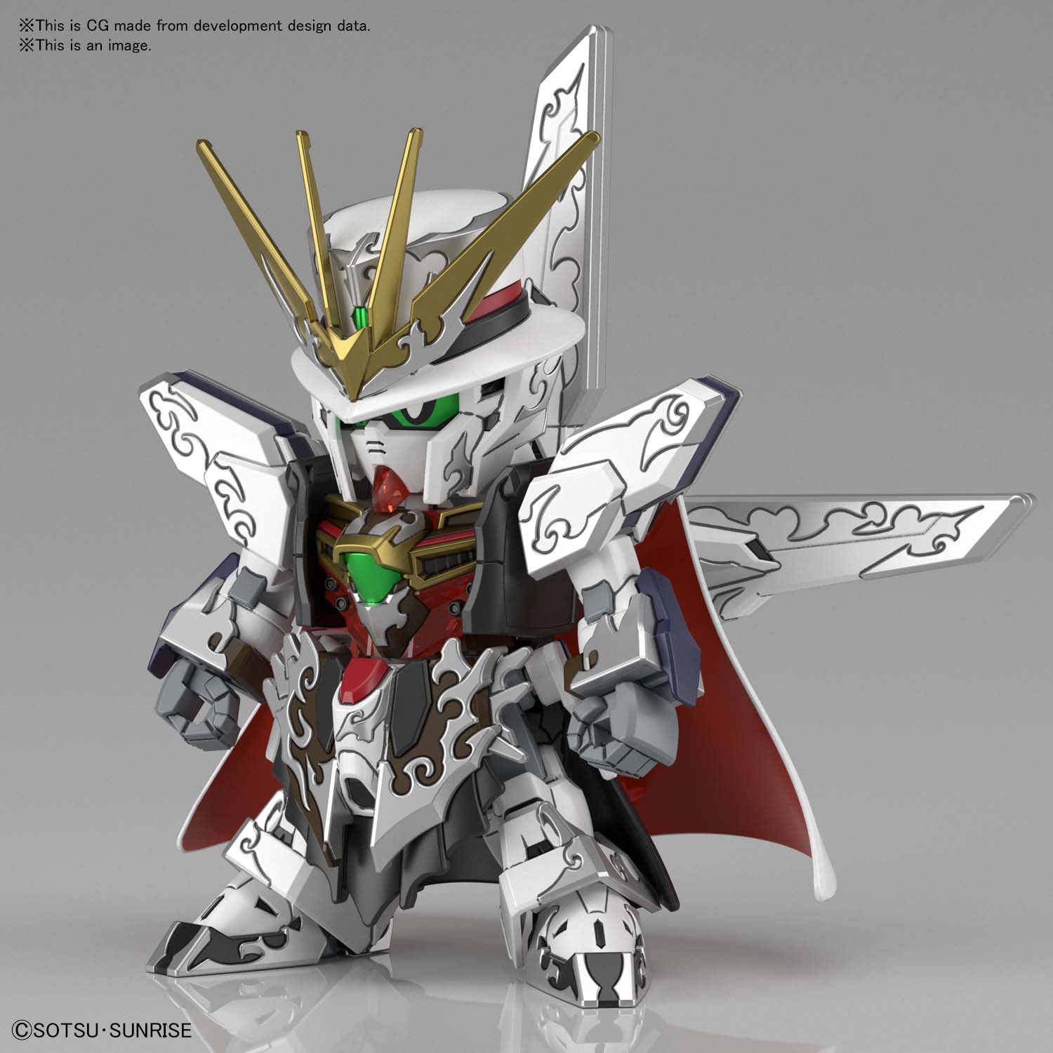 BANDAI GUNPLA SDW Heroes Arsene Gundam X 10 c vue promotionnelle