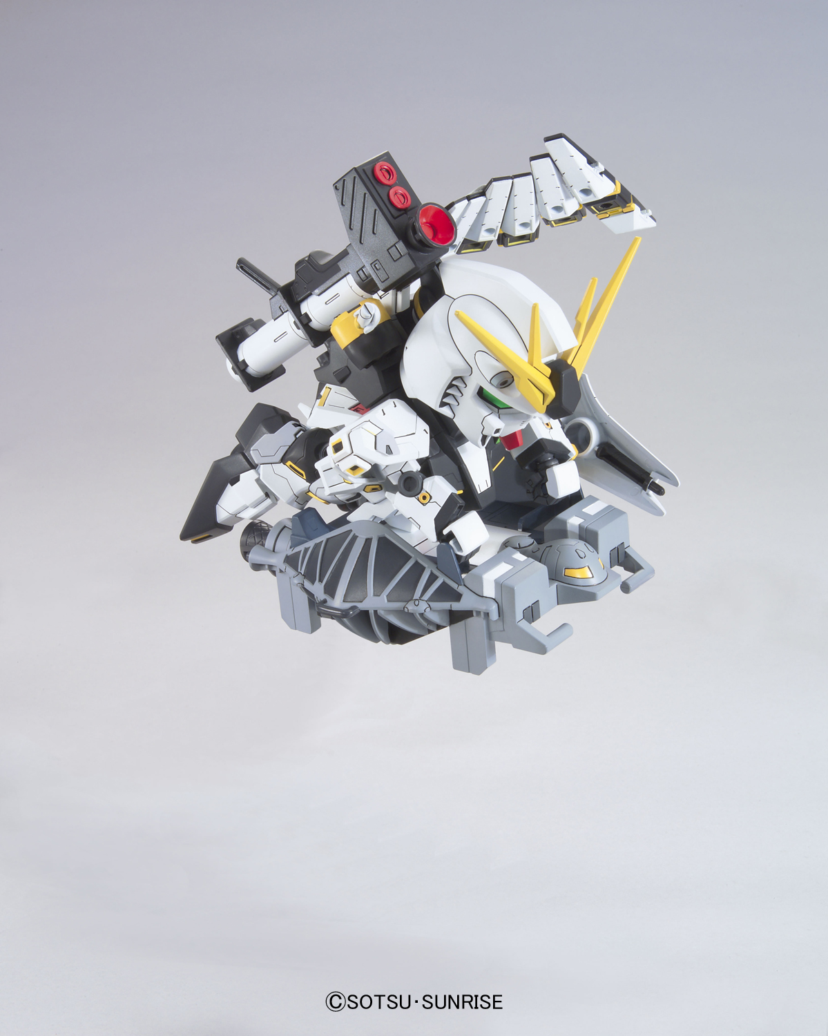 BANDAI GUNPLA BB Nu Gundam 387 h vue complementaire