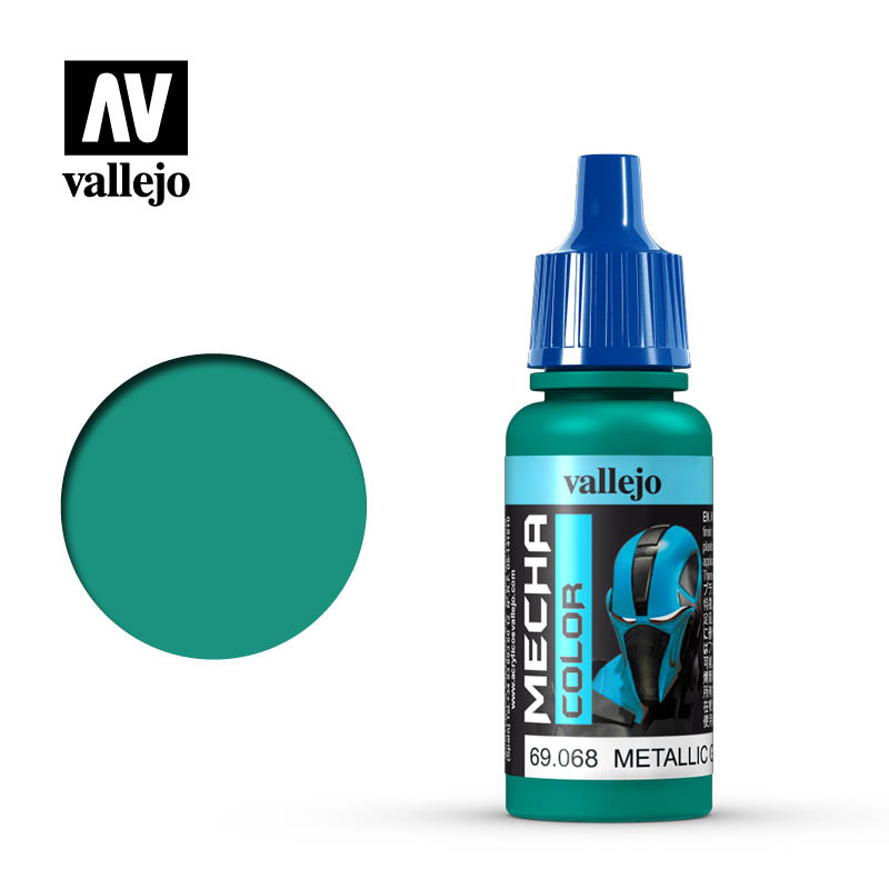 VALLEJO MECHA 69.068 Metallic Green - OUTILS & PEINTURES/VALLEJO MECHA ...