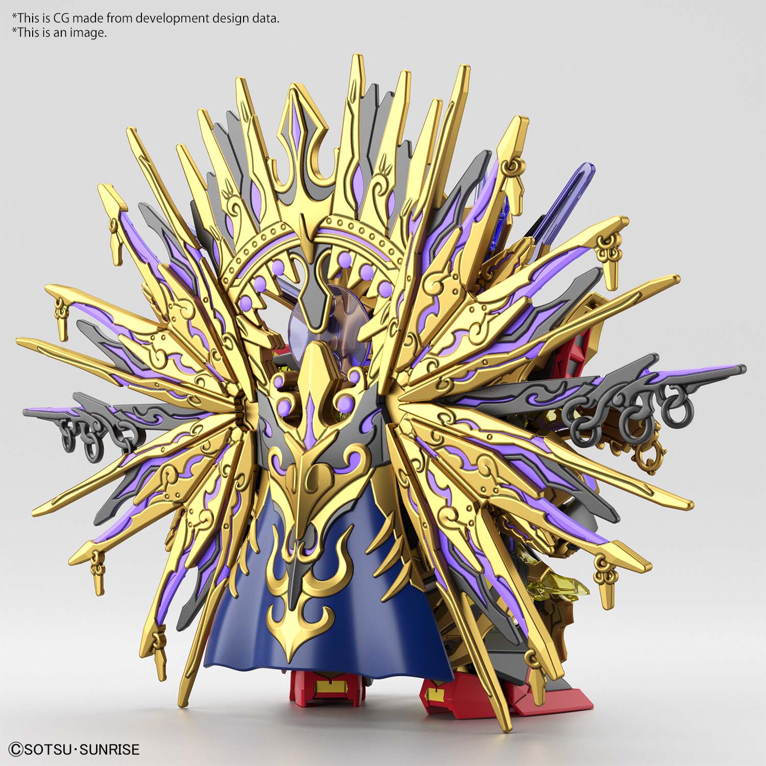 BANDAI GUNPLA SDW Heroes Qiongqi Strike Freedom Gundam 15 d vue promotionnelle