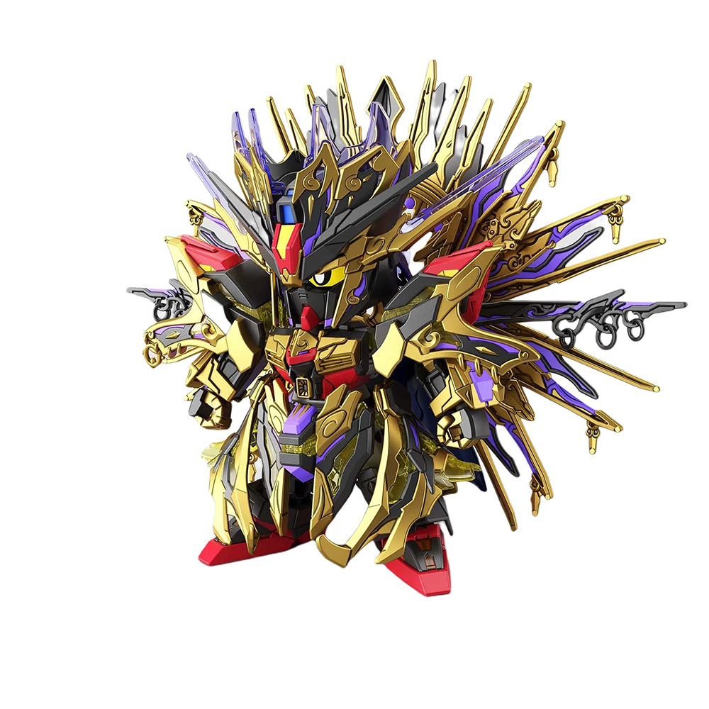 BANDAI GUNPLA SDW Heroes Qiongqi Strike Freedom Gundam 15 b fond blanc