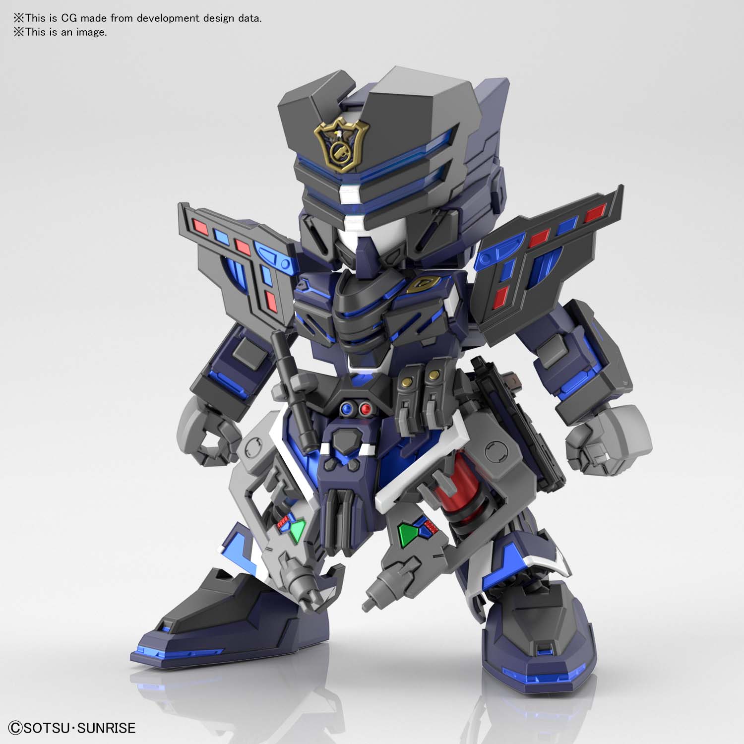 BANDAI GUNPLA SDW Heroes Verde Buster Team Member 12 c vue promotionnelle