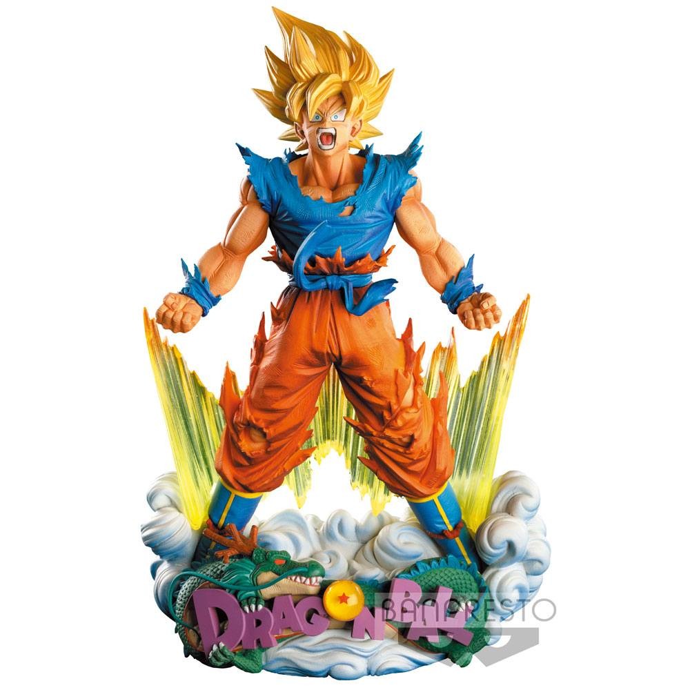 BANPRESTO DBZ SSJ GOKU SUPER MASTER STARS DIORAMA