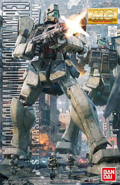 BANDAI GUN80488 GUNPLA MG 1/100 GM Command (Colony Type) Mobile Suit Gundam 0080: War in the Pocket