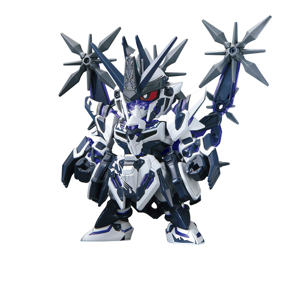 BANDAI GUNPLA SDW Heroes Saizo Gundam Delta Kai 22 b fond blanc