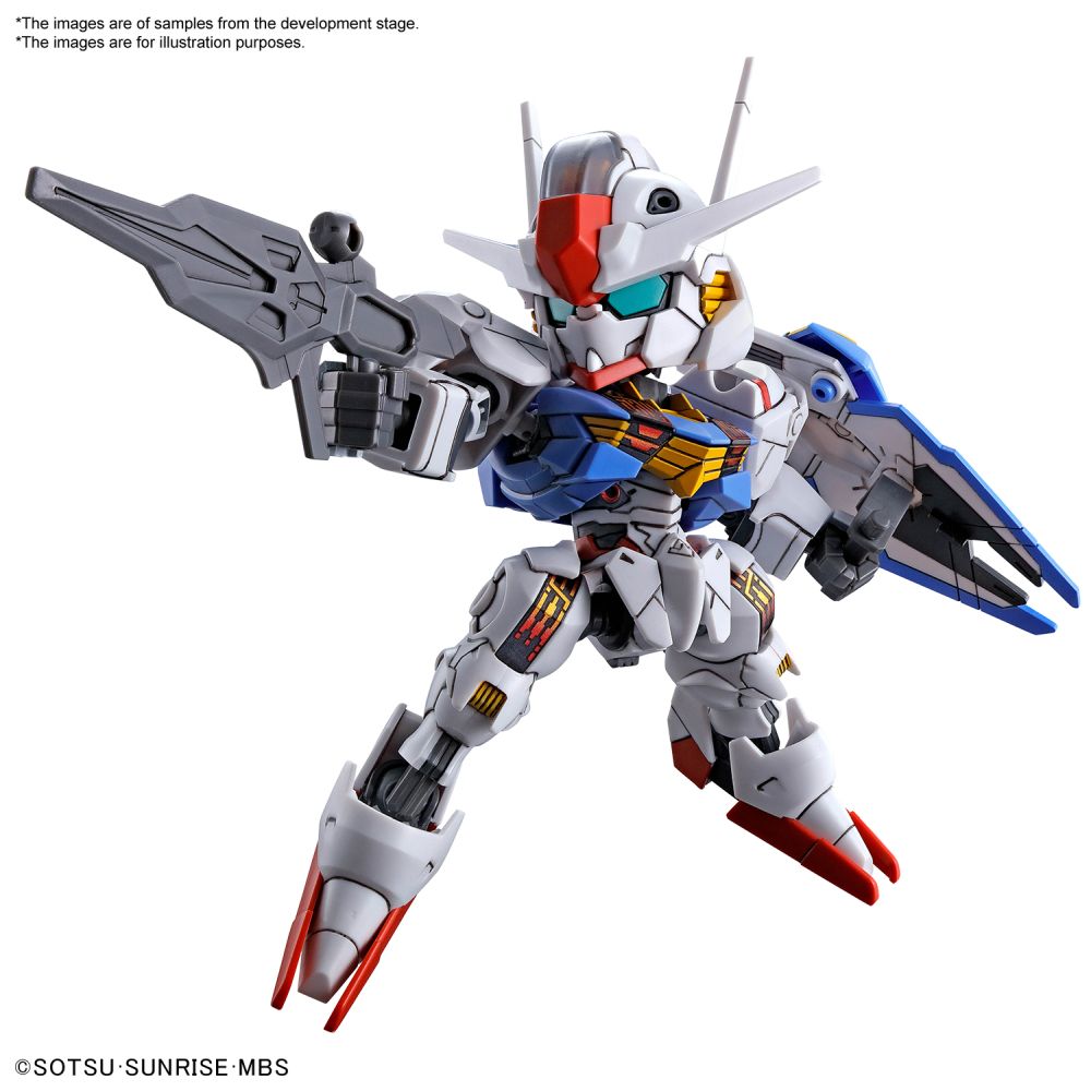 BANDAI GUNPLA SD Gundam EX-Standard Gundam Aerial e vue complementaire