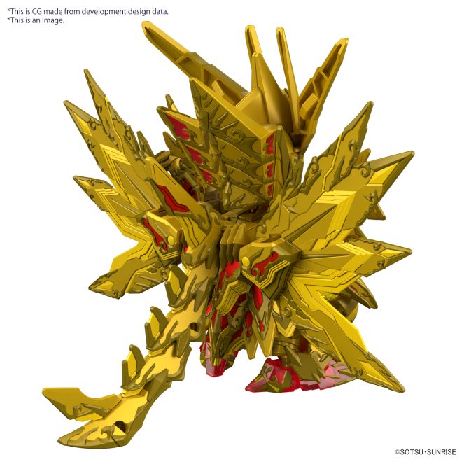 BANDAI GUNPLA SDW Heroes Superior Strike Freedom Dragon 30 c vue promotionnelle