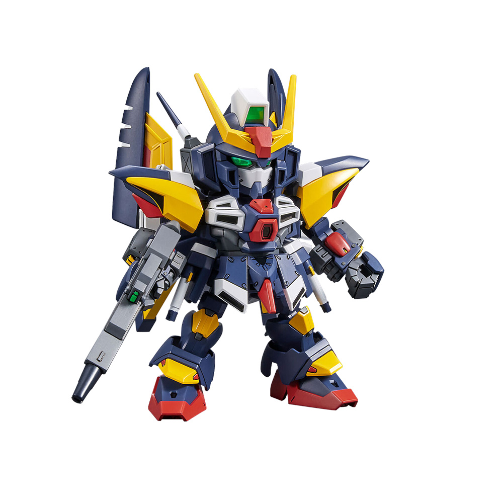 BANDAI GUNPLA Cross Silhouette Tornado Gundam b fond blanc