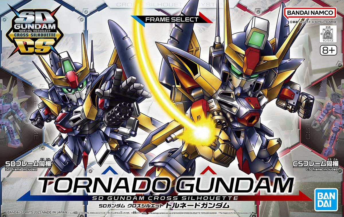 BANDAI GUNPLA Cross Silhouette Tornado Gundam a boite
