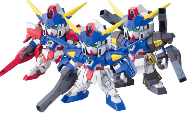 SD BB Senshi - Gundam AGE-3 (Normal, Fortress, Oribtal) 01