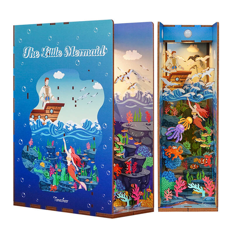 Model-3D-LED-Book-Nook-The-Little-Mermaid-1555 (2)